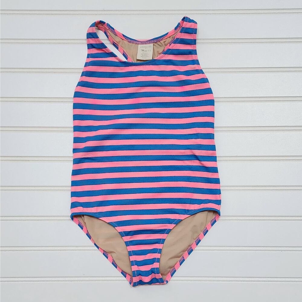 Crewcuts Striped One Piece Swimsuit